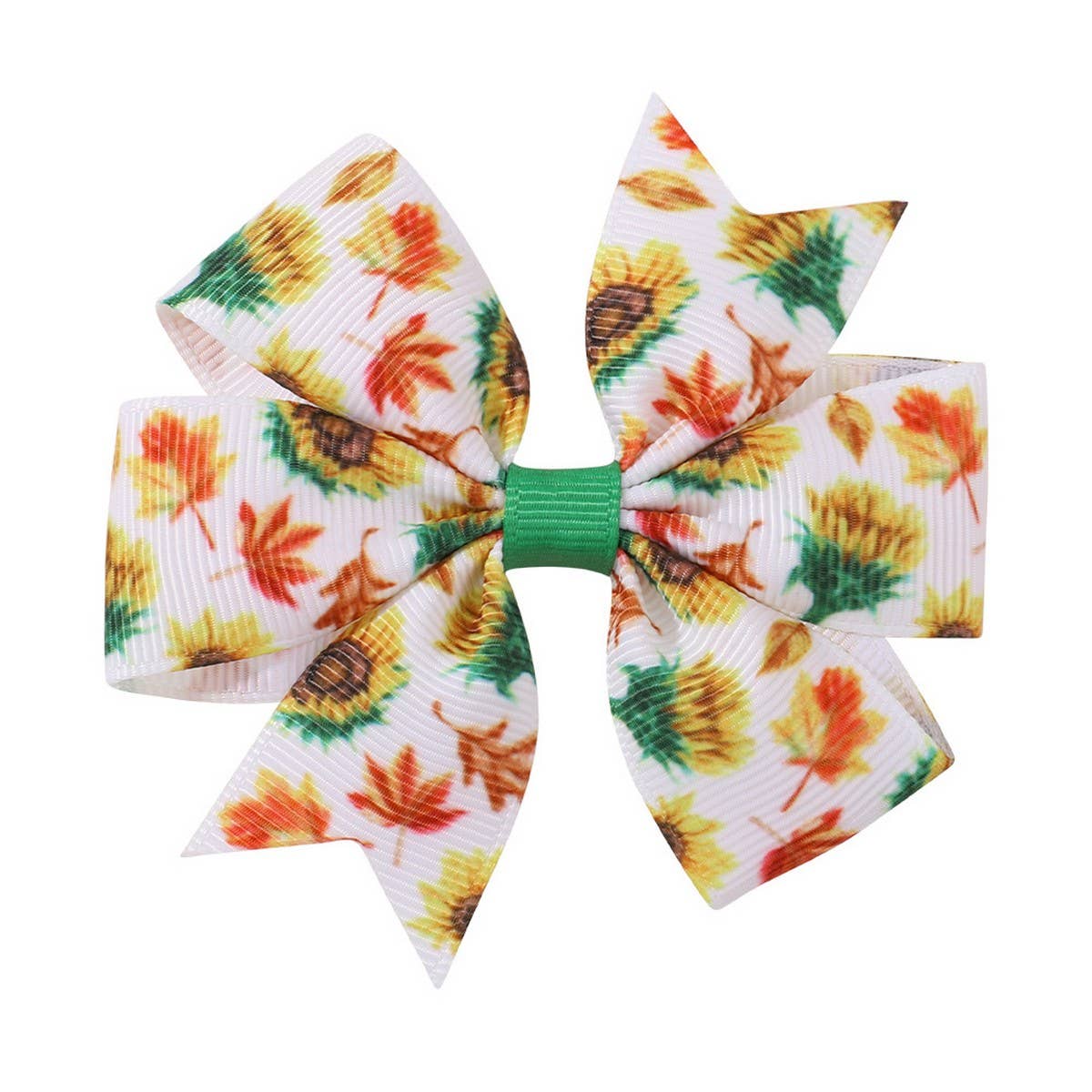 THANKSGIVING TURKEY PUMPKIN TAIL HAIR CLIP_CWAHA6681