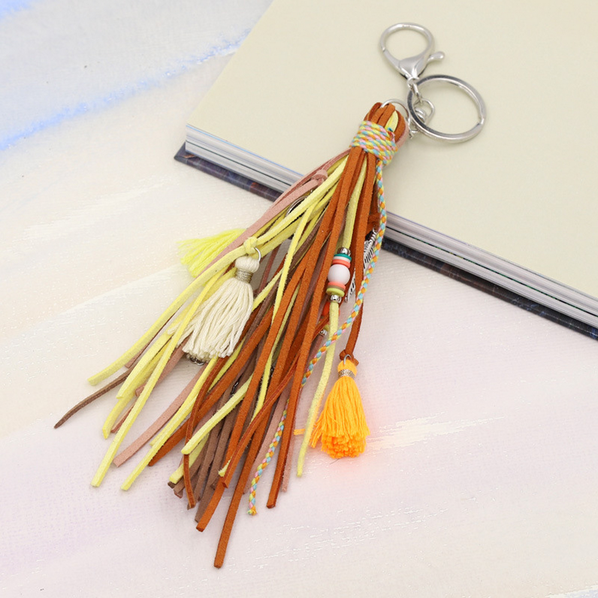 CUTE BOHEMIAN STYLE KEYCHAIN BAG PENDANT_CWMM3551