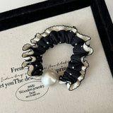 CURLY SMALL POLKA DOT HAIR SCRUNCHIES_CWAHA2820