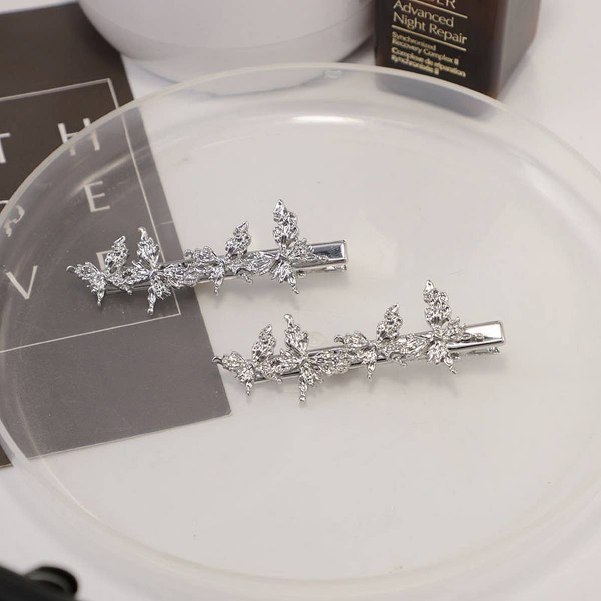 BUTTERFLY HAIR CLIP SIDE BANGS HAIR ACCESSORIES_CWAHA4736