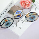 Evil Eye Halloween Hair Claw Clips_Cwaha0277