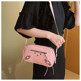Retro Rivet Small Square Shoulder Bag_Cwab1590