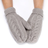 Winter Solid Color Cold-Proof Knitted Gloves_Cwag0251