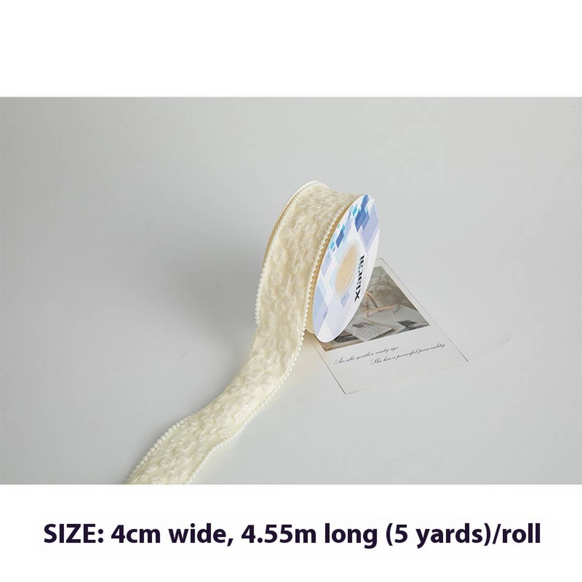 DIY FLORAL RIBBON WITH THREE DIMENSIONAL PATTERN_CWMM5762