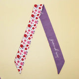 FLOWER PRINT HEAD SCARF_CWASC0075