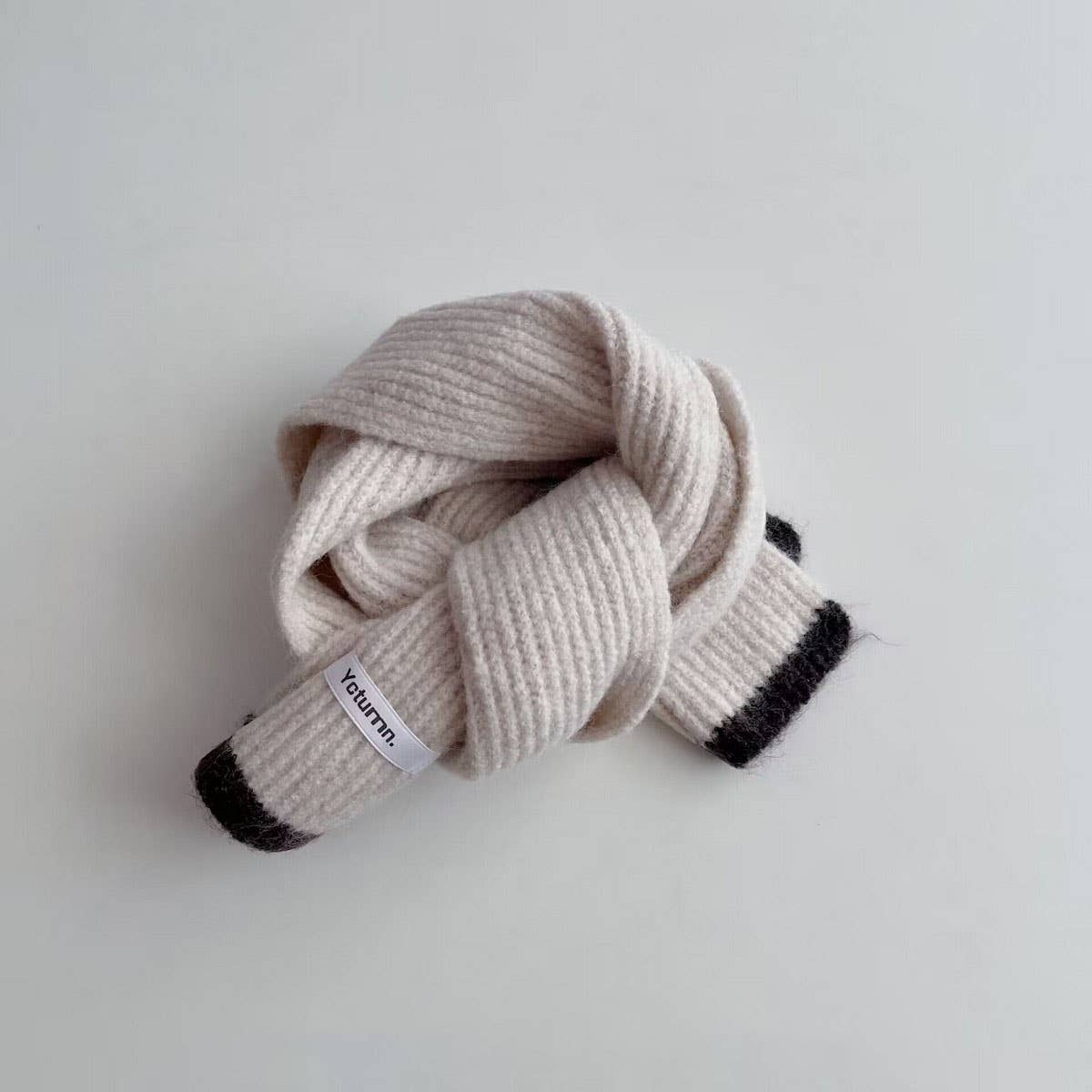 COLORBLOCK KNIT SCARF FOR KIDS WARM DESIGN_CWASC2086