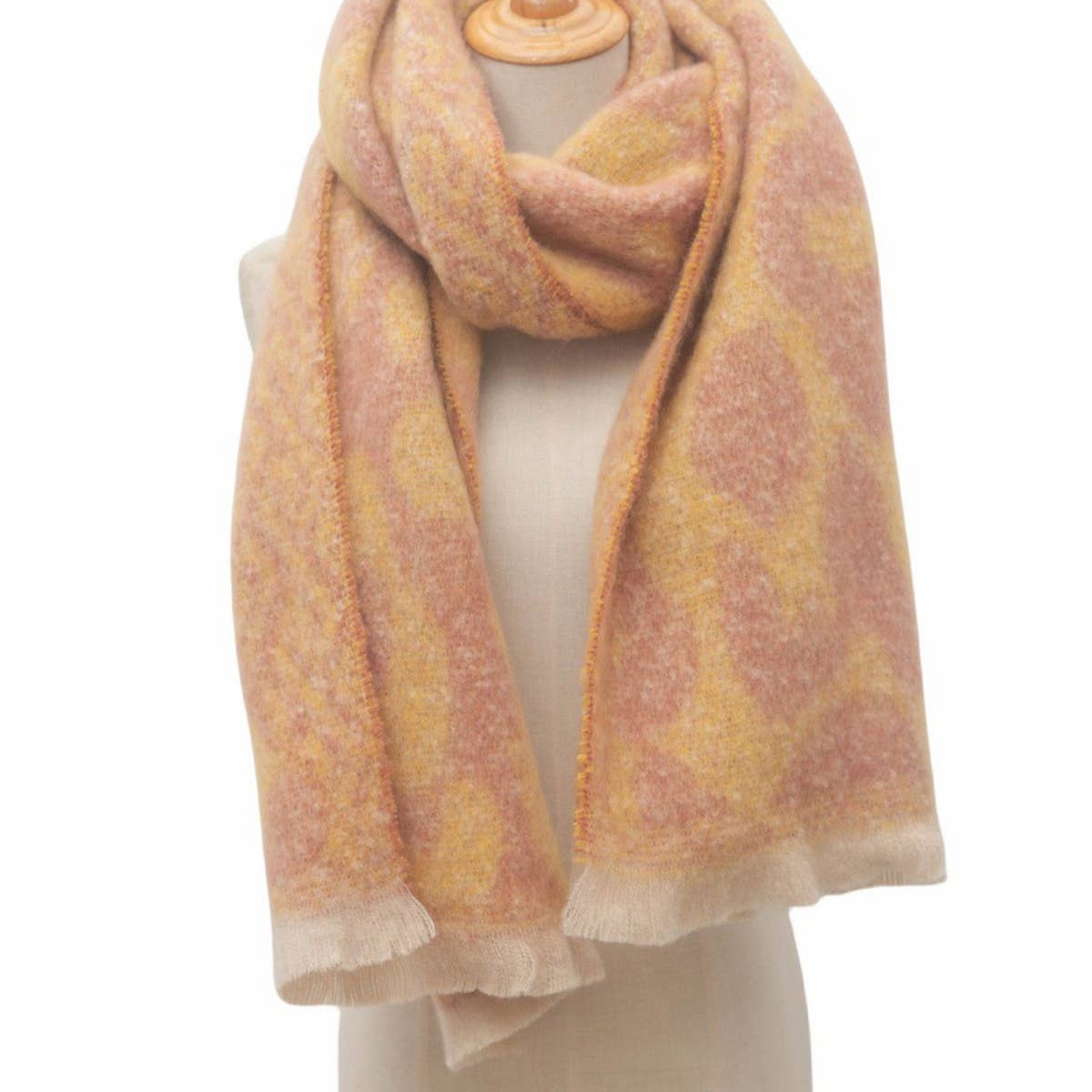 NEW JACQUARD LEOPARD PRINT SCARF FOR FALL WINTER_CWASC0875