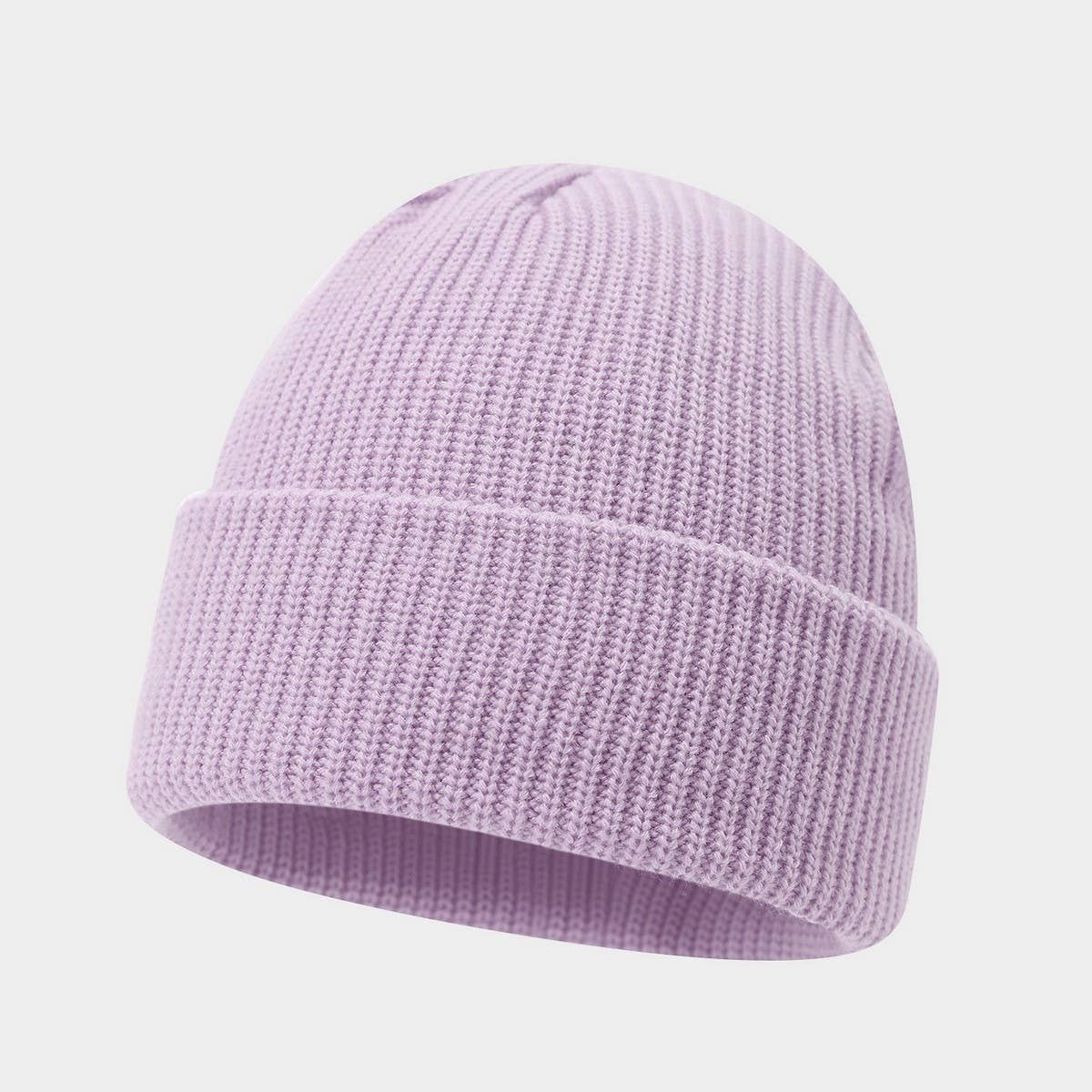 Vintage Knit Dome Skull Cap Warm Short Beanie Hat_Cwah04690