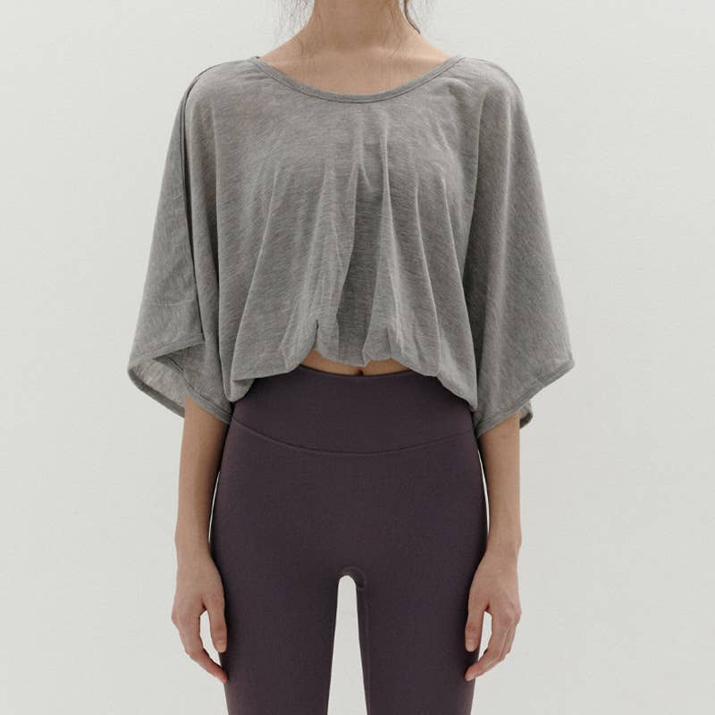 Sports Blouse Tencel Breathable Running Sunscreen