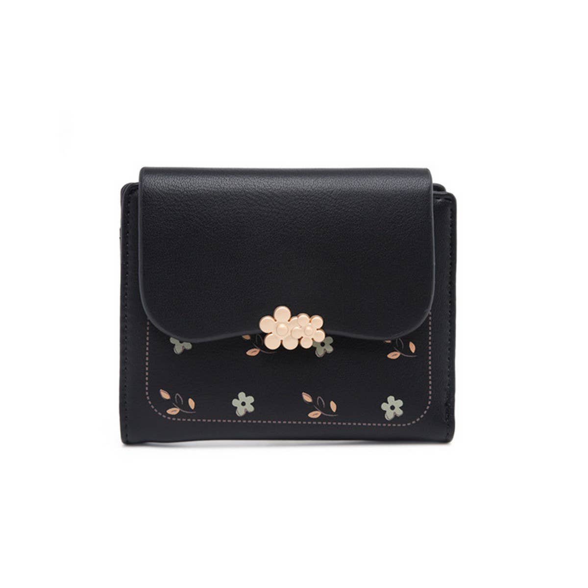 Fresh Sweet Print 3-Fold Zipper Wallet_Cwab06259