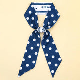 SILKY BOWKNOT SCARF WITH FLORAL LETTER DESIGN_CWASC0087