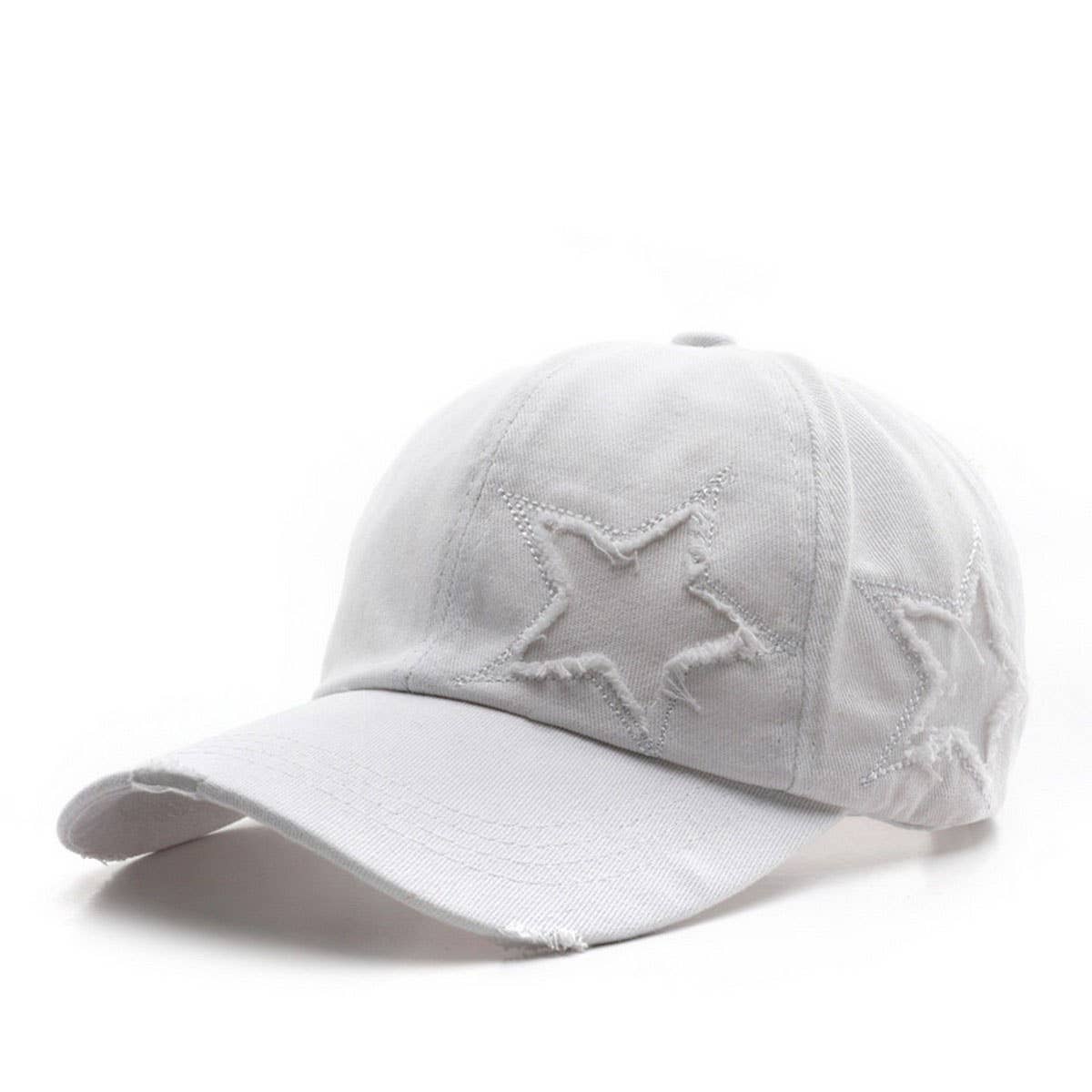 Vintage Plain Embroidered Baseball Cap Sun Hat_Cwah2846