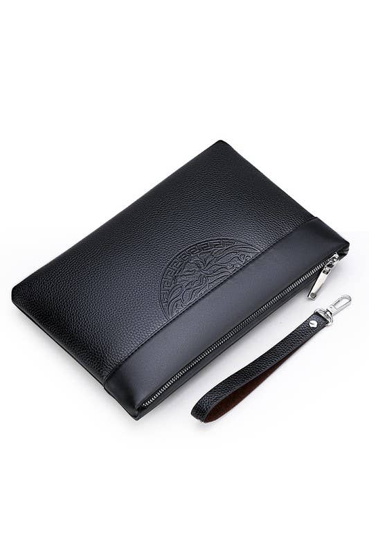 SOFT LEATHER CLUTCH HANDBAG_CUAB0052