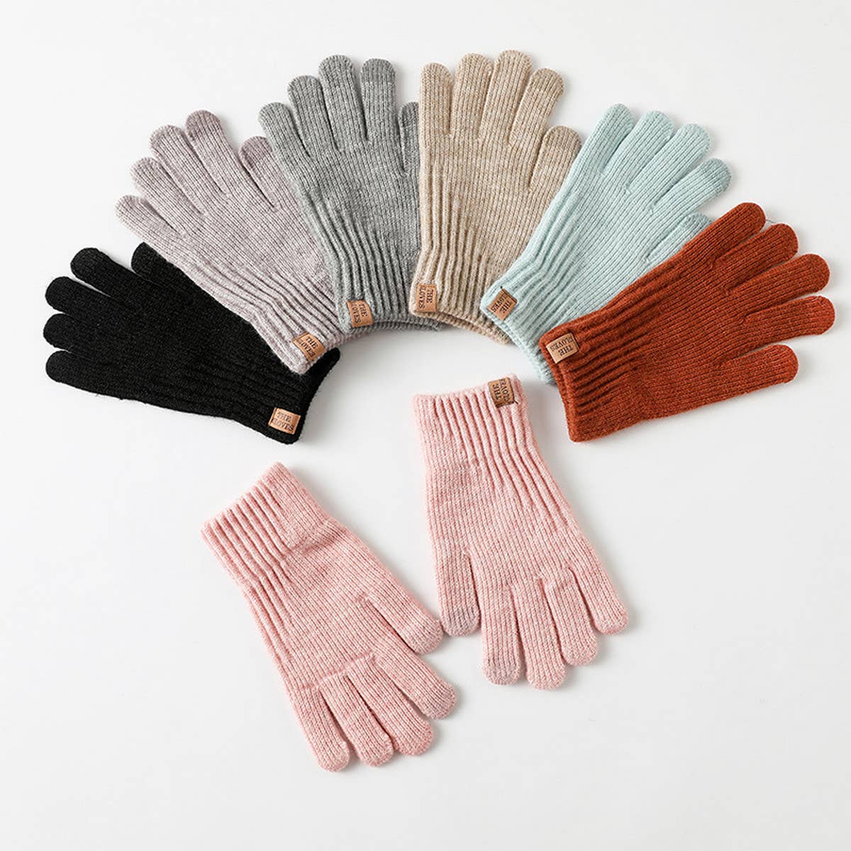 OUTDOOR SOFT PADDED WARM KNITTED GLOVES_CWAG0027