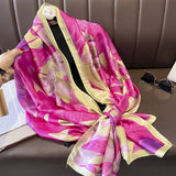 COLORFUL PRINTED SCARF SHAWL WRAP FOR WOMEN_CWASC0525
