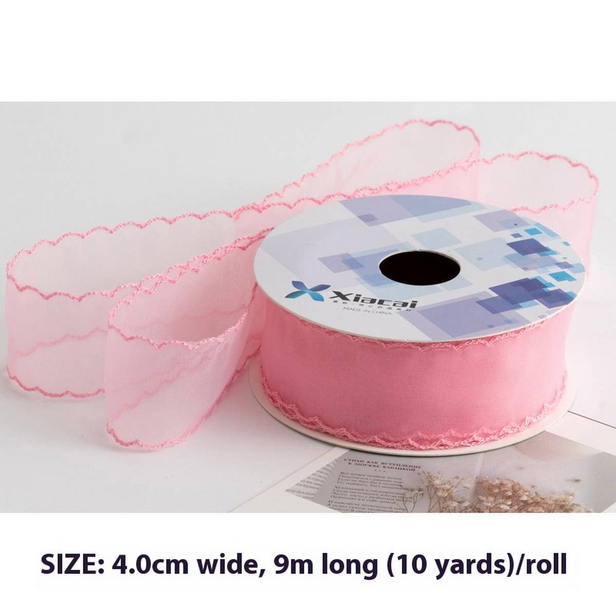 CURVED LACE HANDMADE MATERIALS DIY RIBBON_CWMM5791