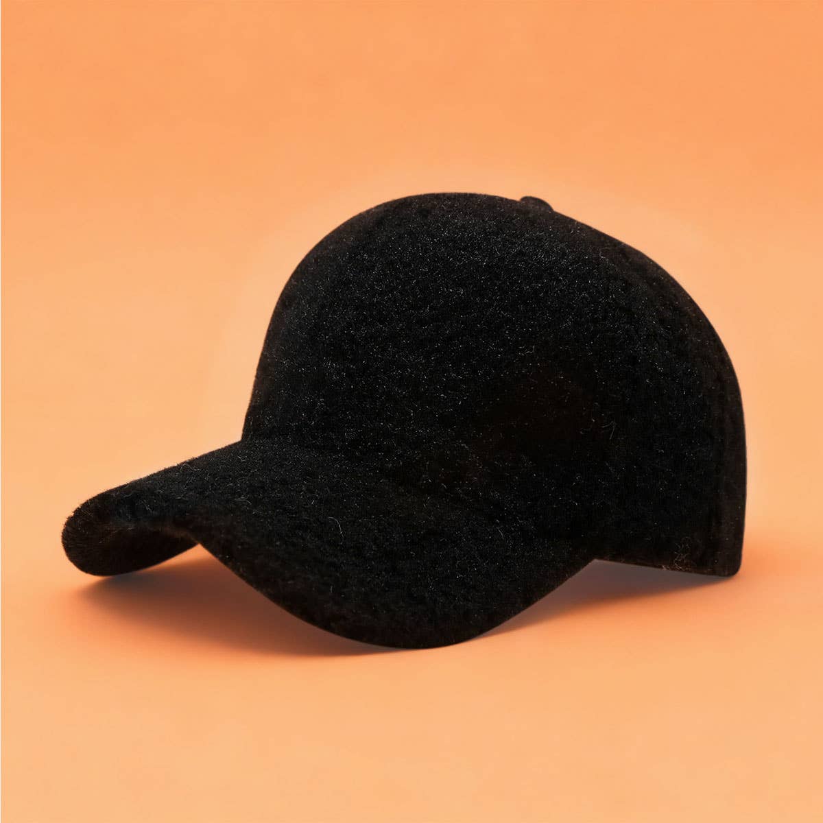 Winter Furry Baseball Cap Women Warm Casual Hat_Cwah04728