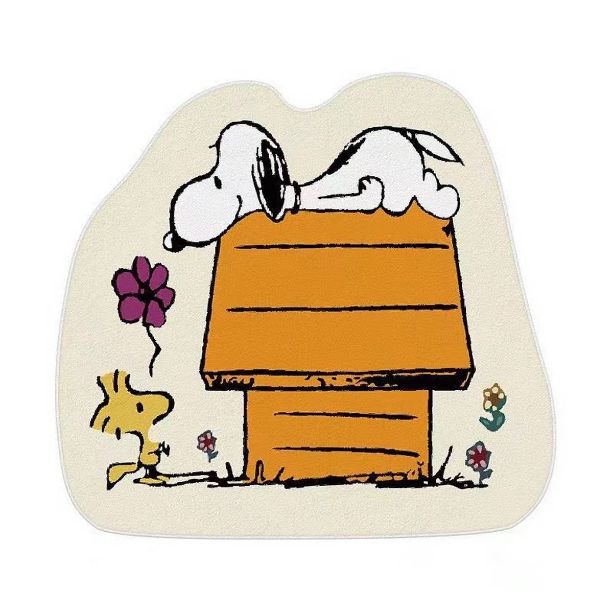 CARTOON SHAPED RUG FAUX FUR KIDS ROOM FLOOR MAT_CWMM7394