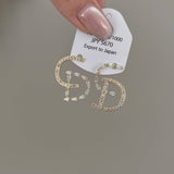 LIGHT LUXURY LETTER ZIRCON EARRINGS_CWAJE1336