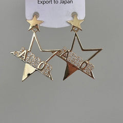 Unique Pentagram Earrings
