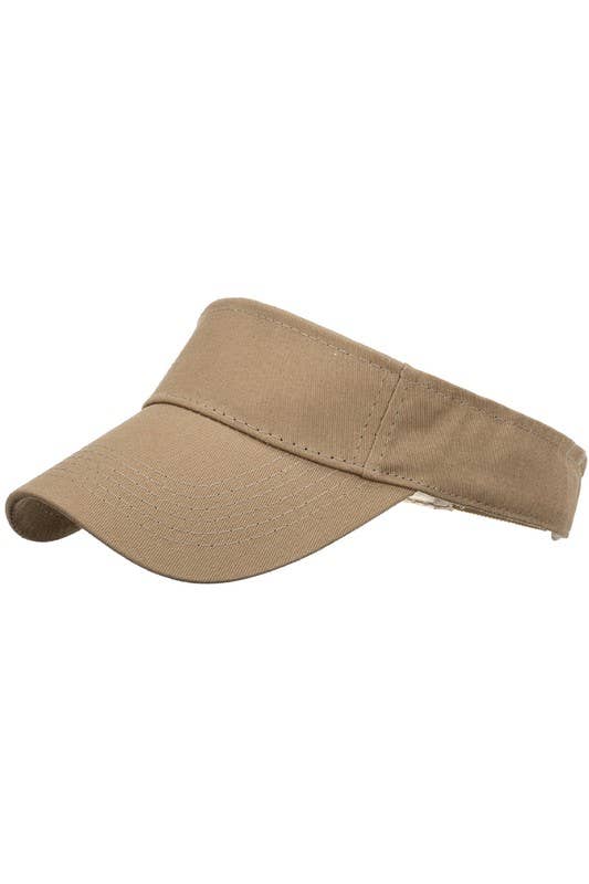 Women Simple Summer Suncap Visor_Cwah0025