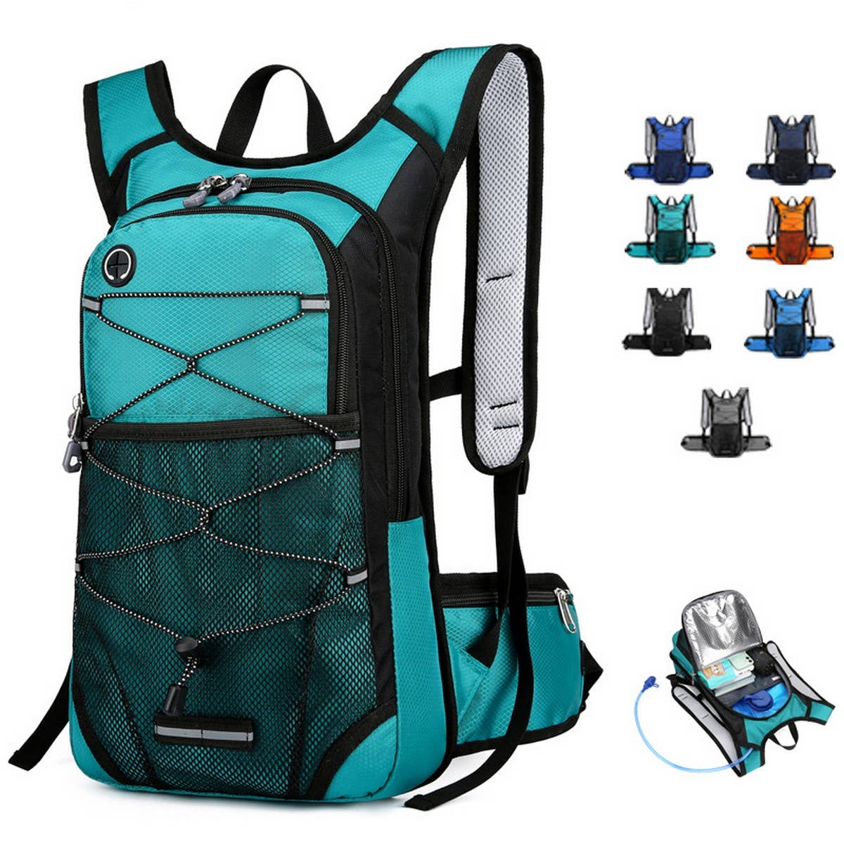 OUTDOOR SPORTS BACKPACK WITH WATER BLADDER_CWAB5412