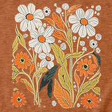 Women Summer Tee ??Flor Casual Round Neck_Cwtts1500