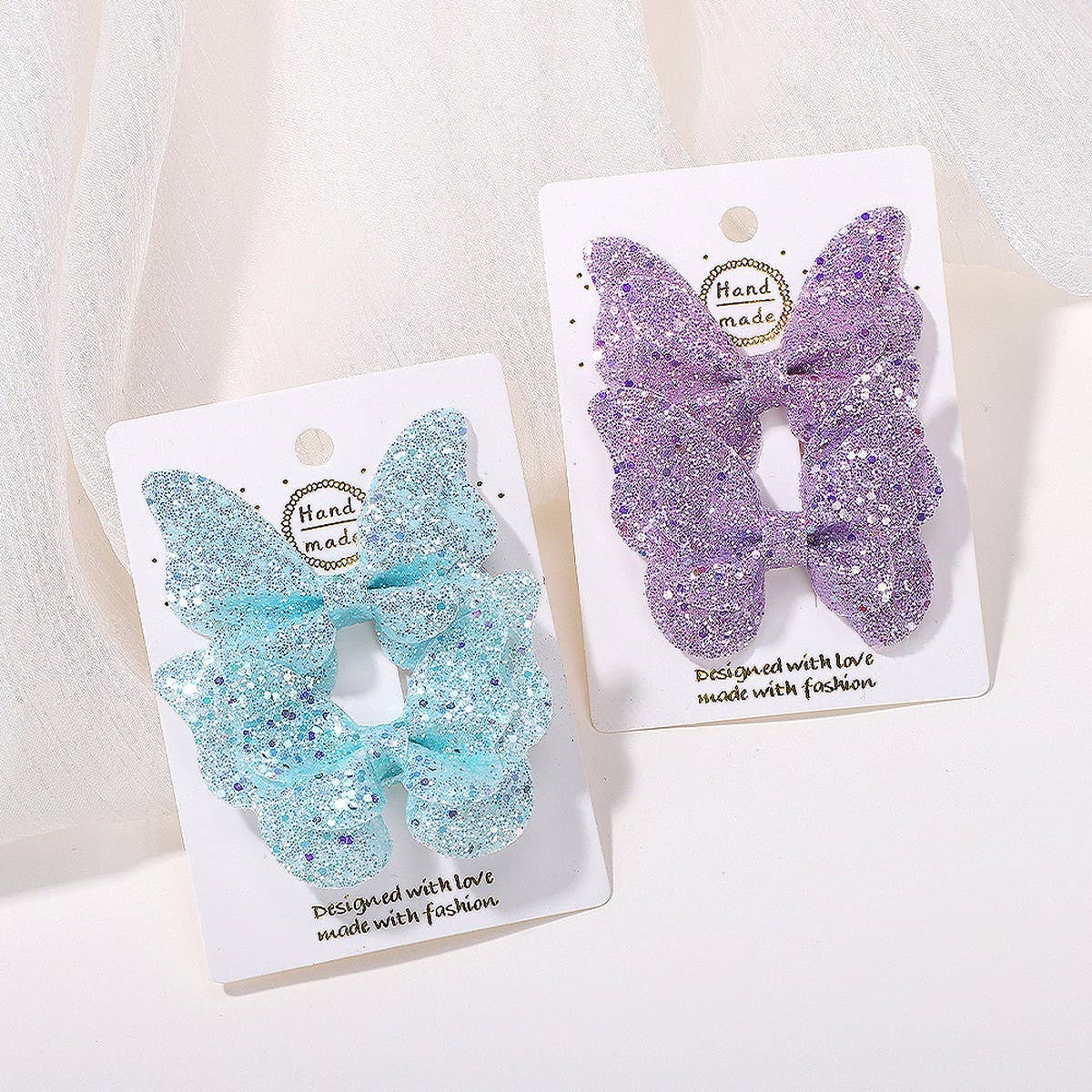 3D GRADIENT GLITTER BOW BABY HAIR CLIP_CWAHA6755