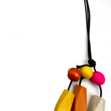 ETHNIC STYLE COLORFUL WOODEN BEADED NECKLACE_CWMM4957