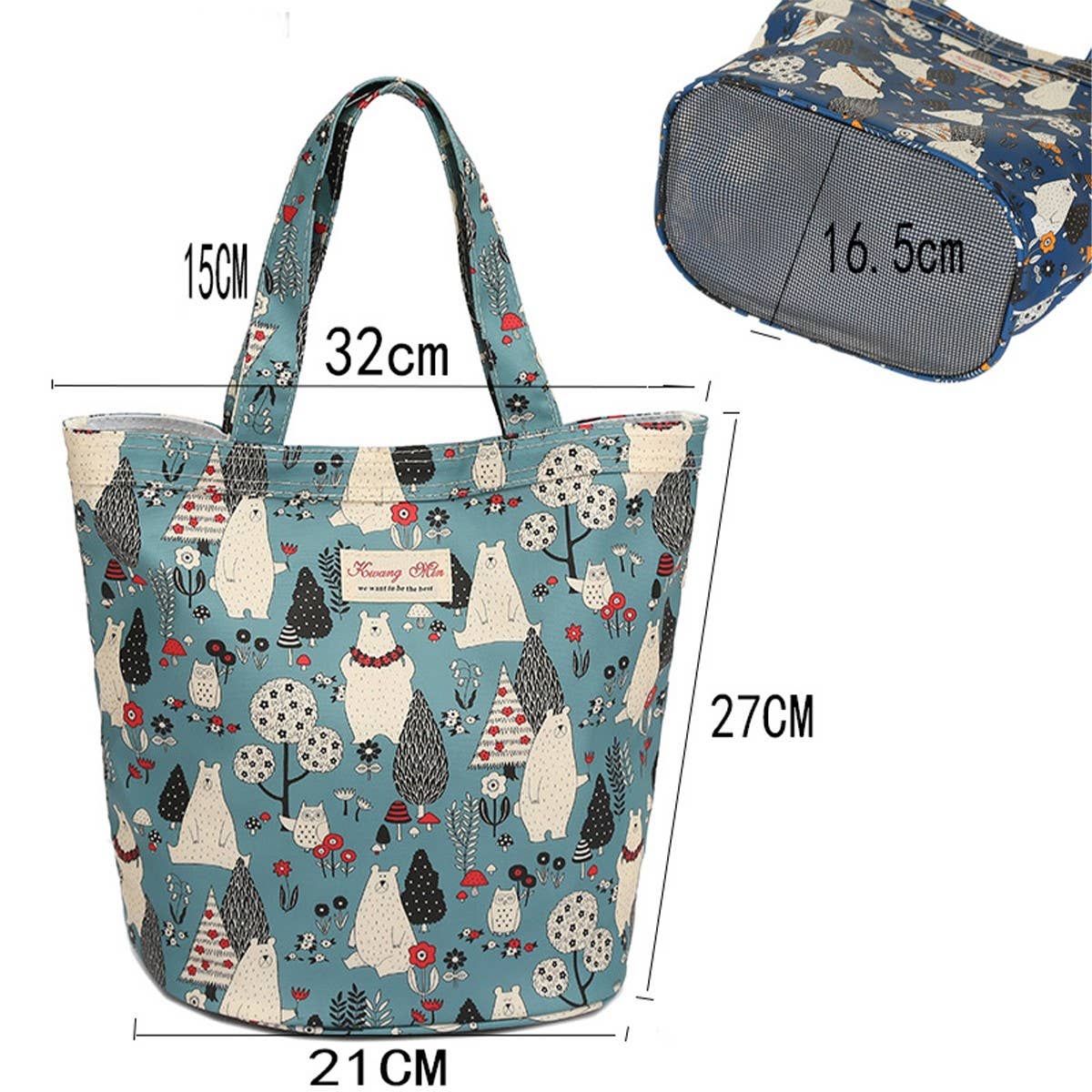 LEISURE TRAVEL BREATHABLE MESH HANDBAG WASH BAG_CWAB1727