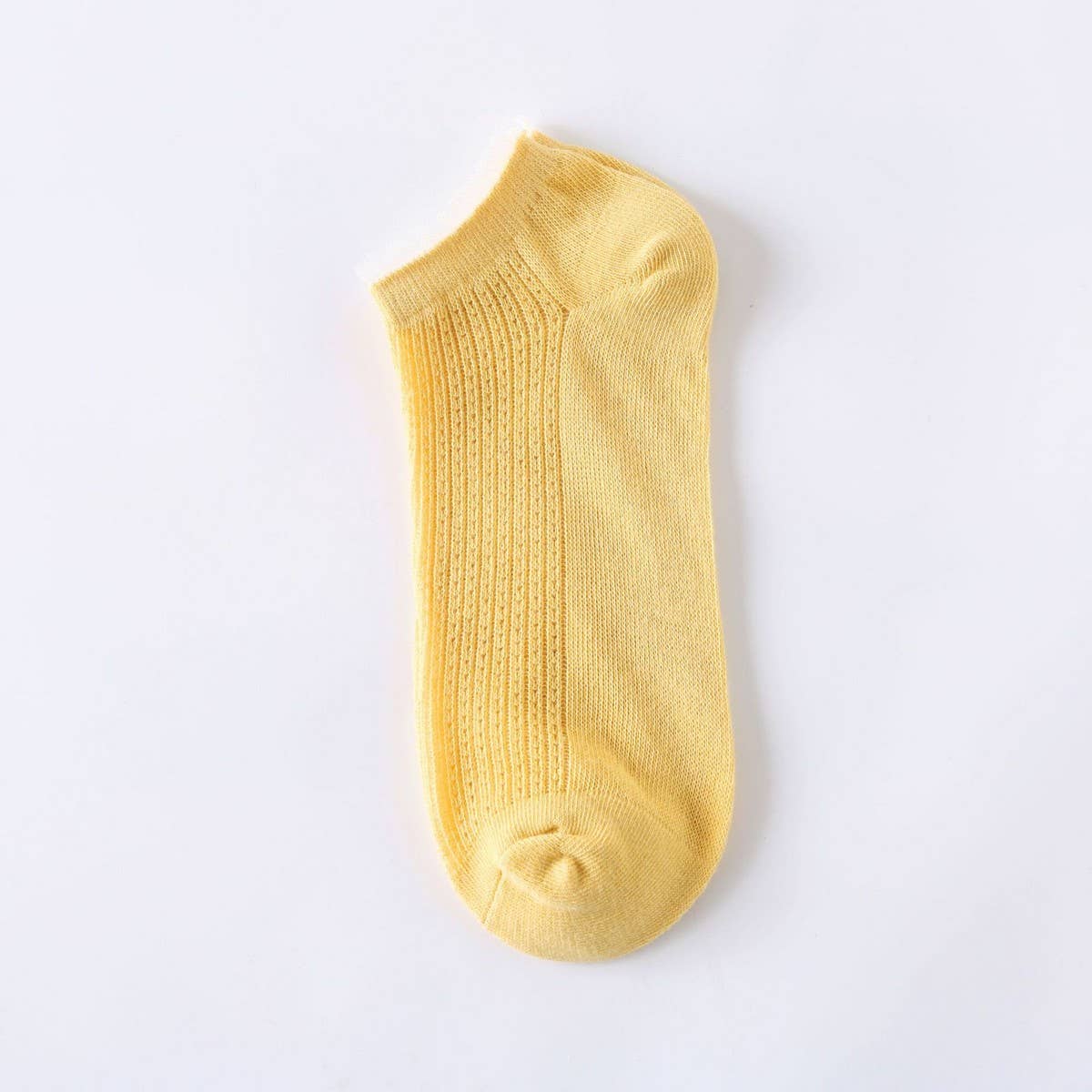 Women'S Solid Color Mesh Breathable Socks_Cwms2044