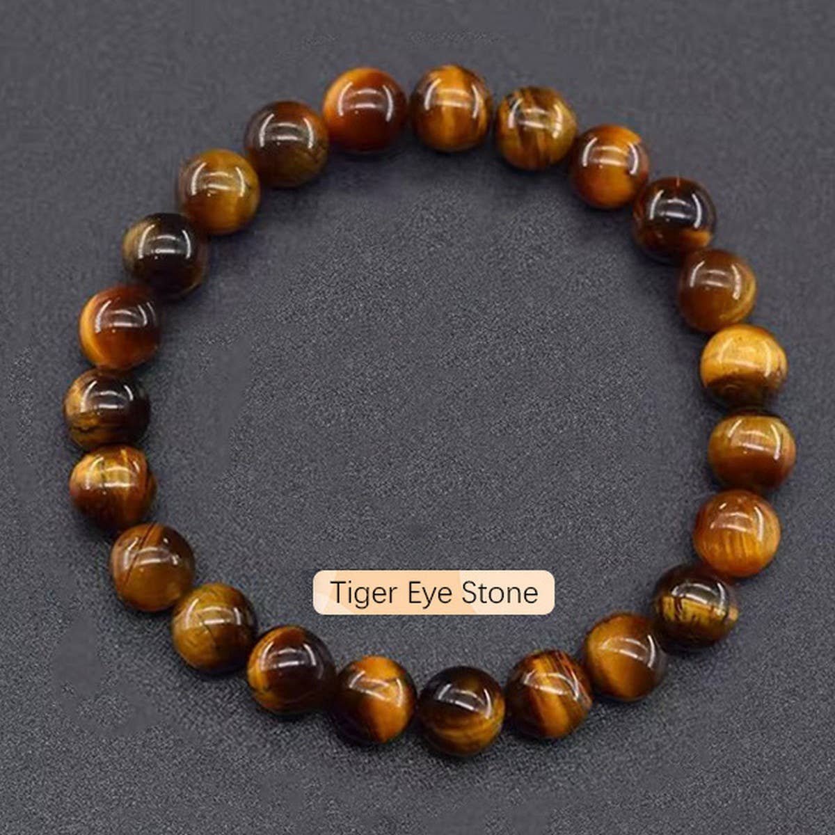 Crystal Natural Stone Beaded Bracelet Unisex_Cwmm11267