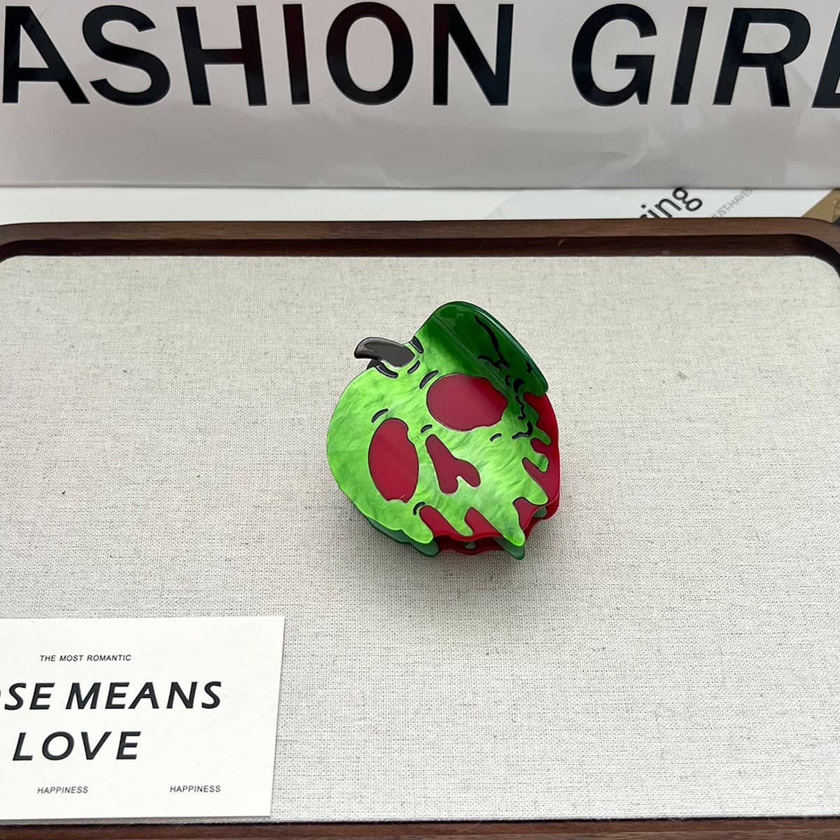 PUMPKIN WITCH HAT HAIR CLAW MEDIUM ACETATE CLIP_CWAHA5712