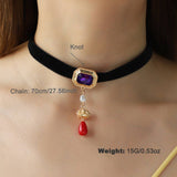 Womens Diamond Pearl Heart Pendant Necklace