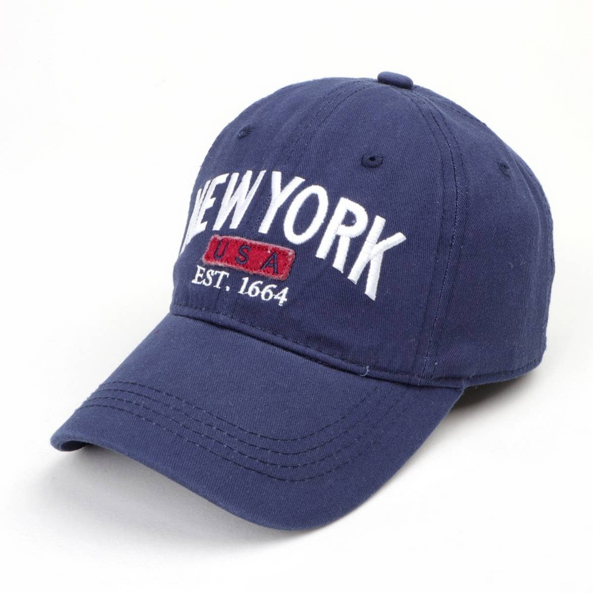 SOFT TOP BASEBALL CAP EMBROIDERED LETTER SUN HAT CWAH1535