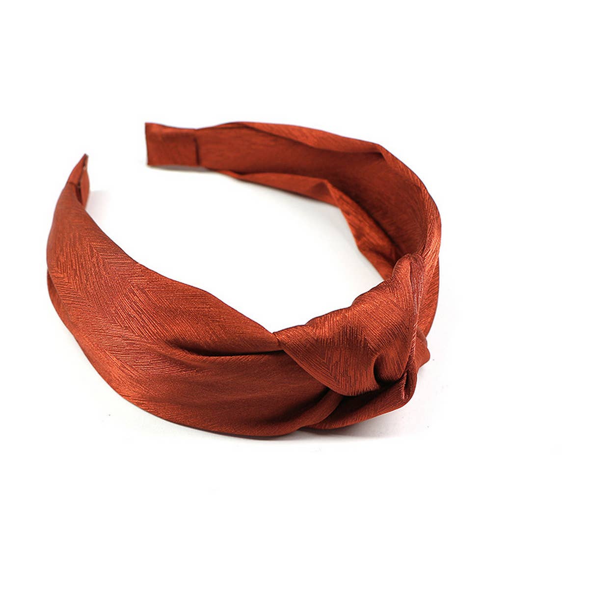 NEW SOLID COLOR WIDE EDGE KNOTTED HEADBAND_CWAHA0982