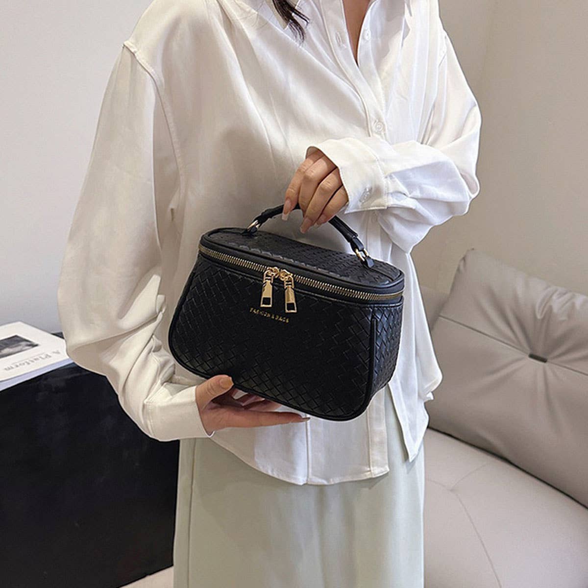 Ven Pattern Large Capacity Cosmetic Bag_Cwab4419