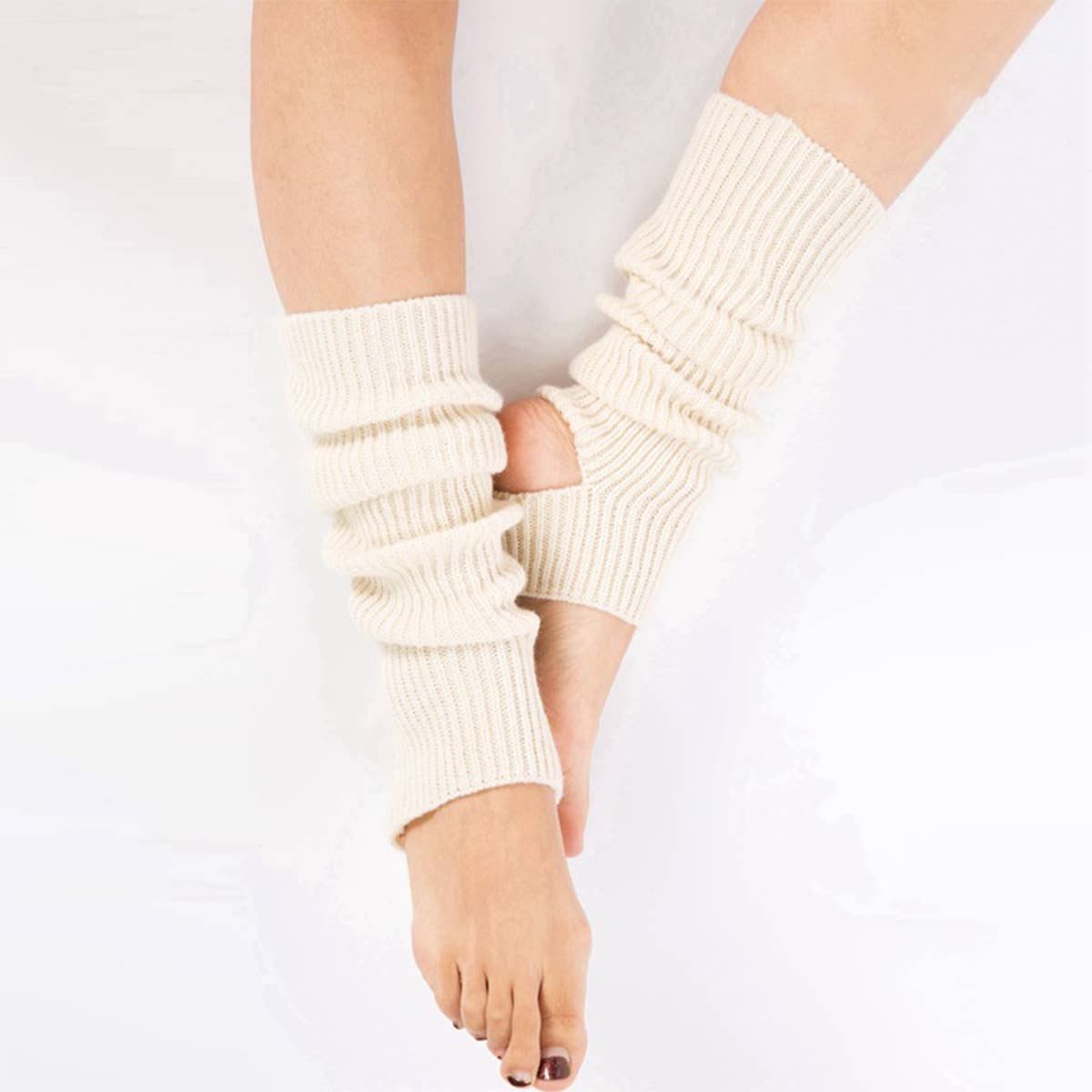 KNITTED SPORTS PROTECTIVE FOOT WARMING SOCKS_CWMS0740