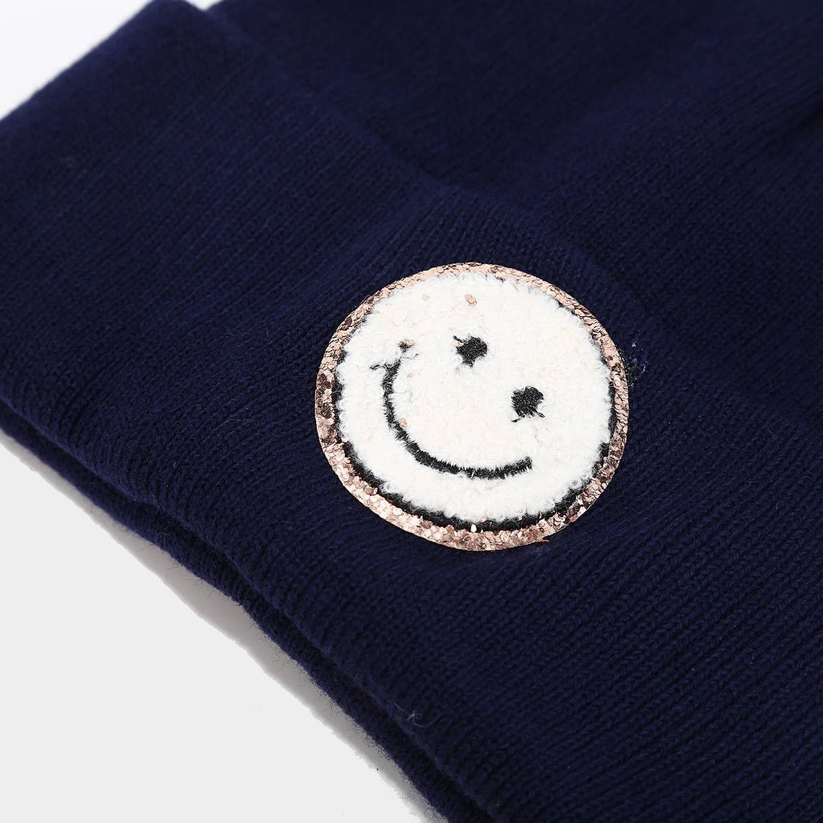 Wool Ha Trendy Brand Knitted Hatsmiley Face_Cwah2081