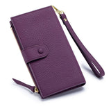 GENUINE LEATHER LONG STYLISH LARGE CAPACITY WALLET_CWAB3799