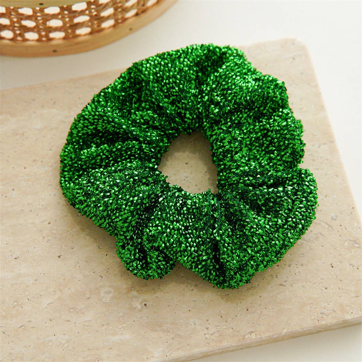 CHRISTMAS SIMPLE NEW HAIR SCRUNCHIES_CWAHA1952