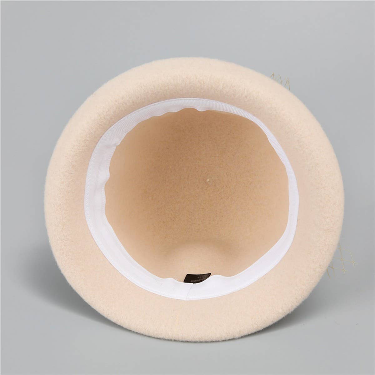 AUTUMN AND WINTER WARM FLOWER CURLED BUCKET HAT_CWAH1796