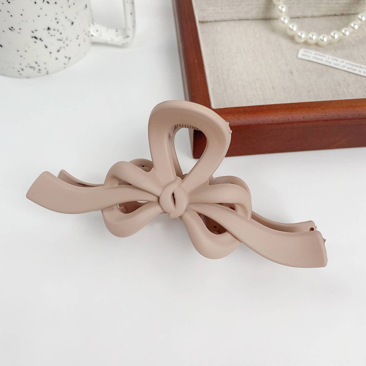 Fashionable Sweet Bow Hair Clip_Cwaha1013