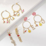 NEW FASHION SWEET GIRL STYLE PENDANT EARRINGS_CWAJE2958