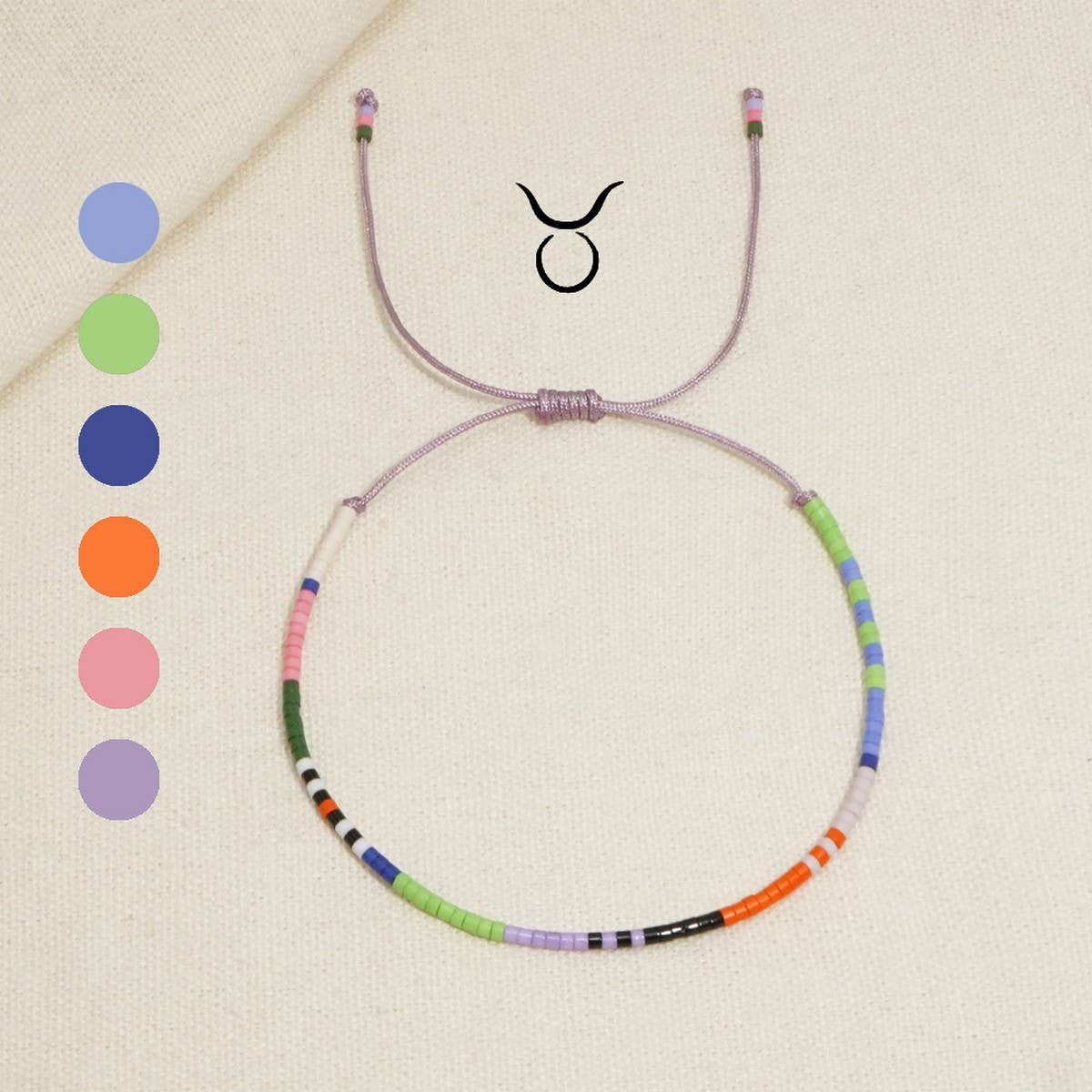 Zodiac Hand- Ven Beaded Bracelet_Cwmm3856