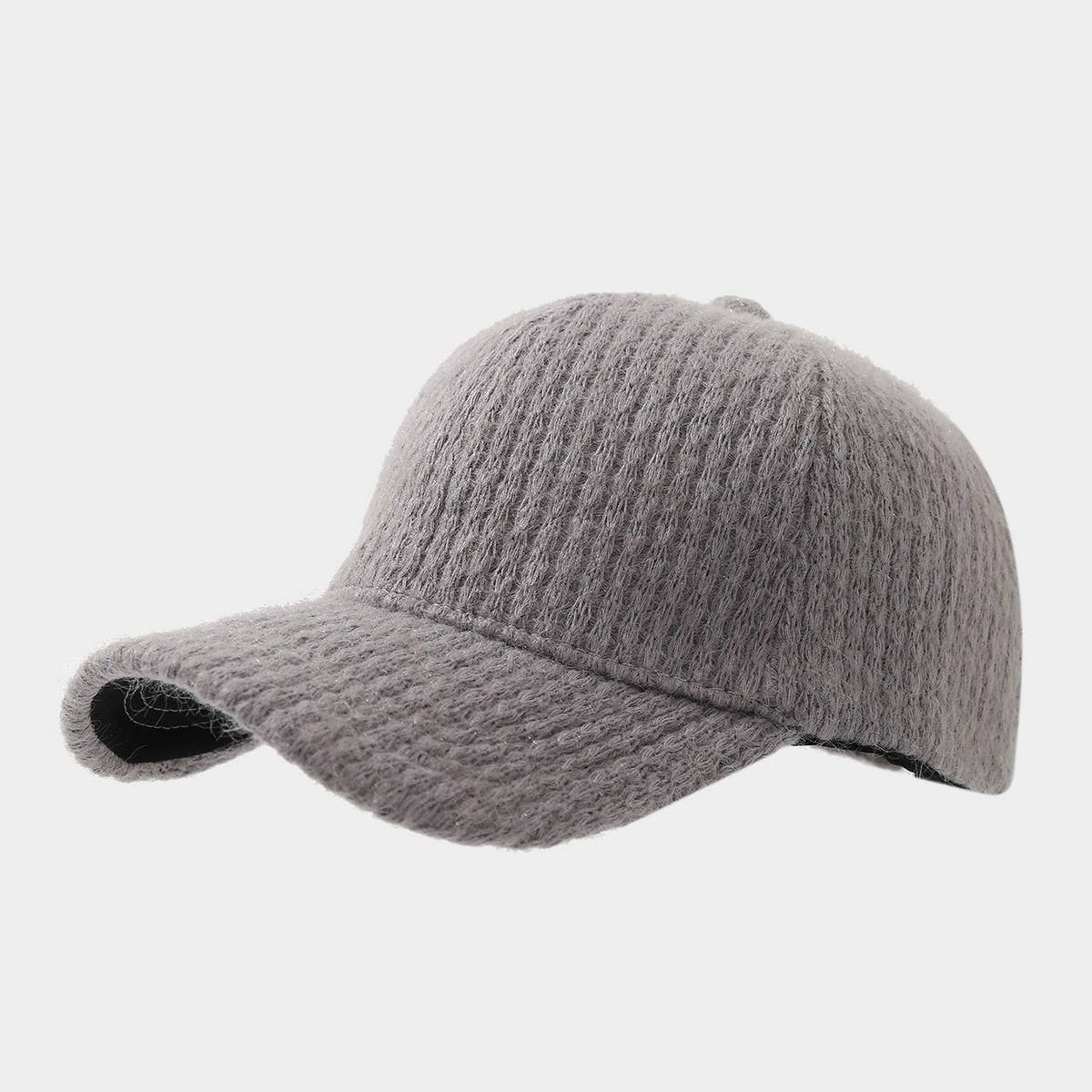 Plain Knit Baseball Cap Warm Winter Unisex_Cwah04645