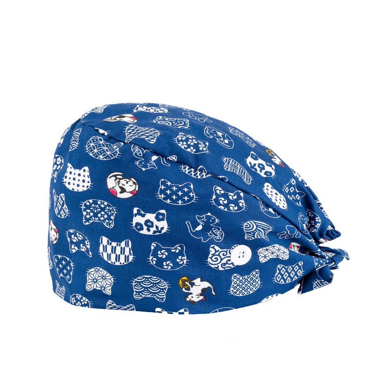 OPERATING ROOM CAP COTTON PRINTED SURGICAL CAP_CWAH3375