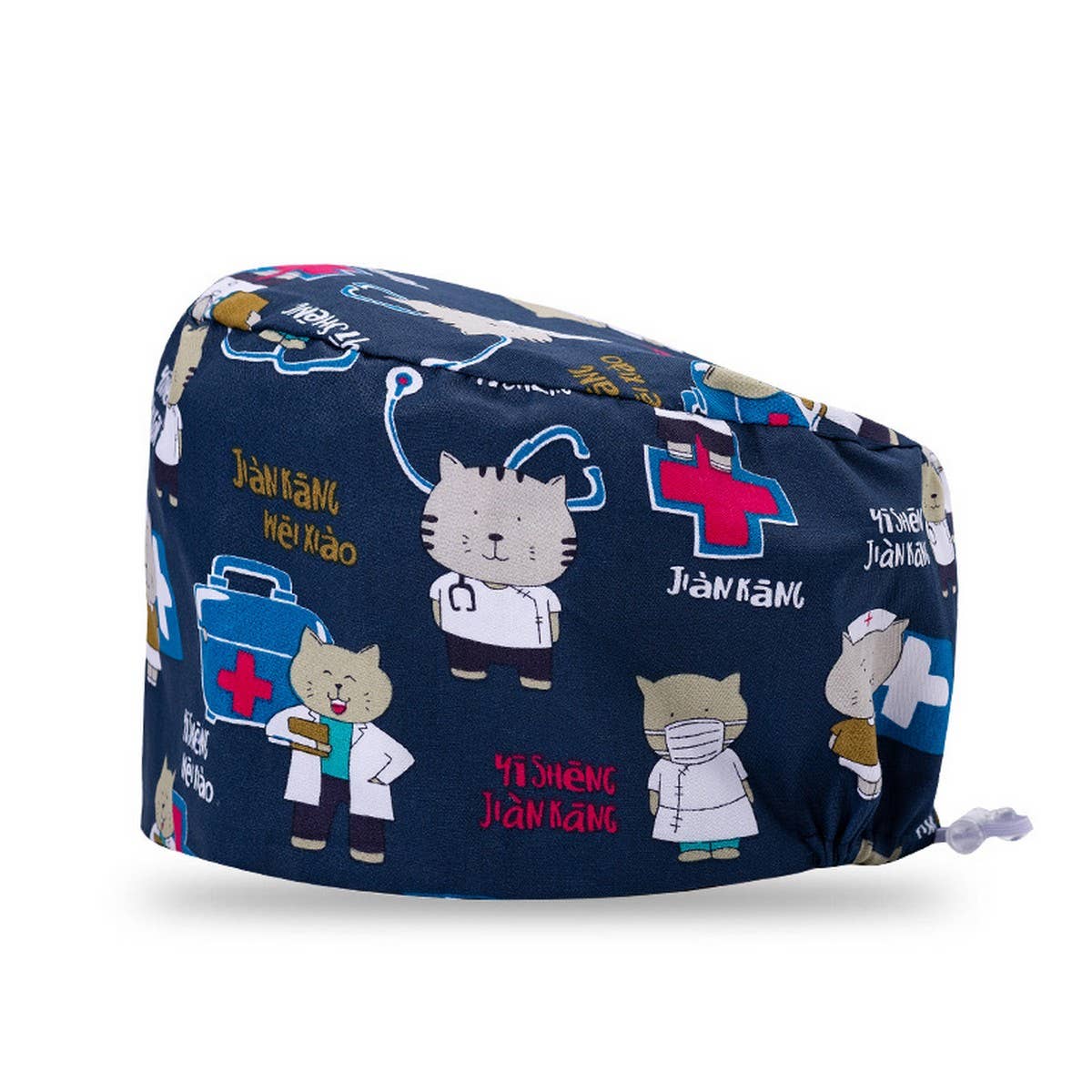 OPERATING ROOM ROUND HAT CARTOON THIN COTTON HAT_CWAH3384