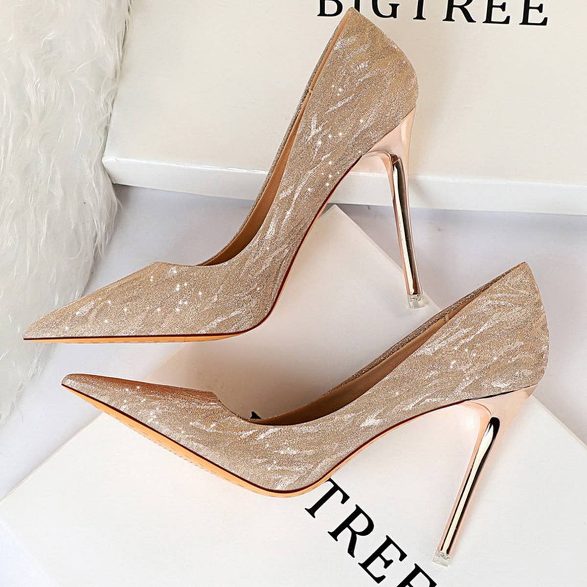 NEW WOMEN SHALLOW POINTED SEQUINED HIGH HEELS_CWSHH0039