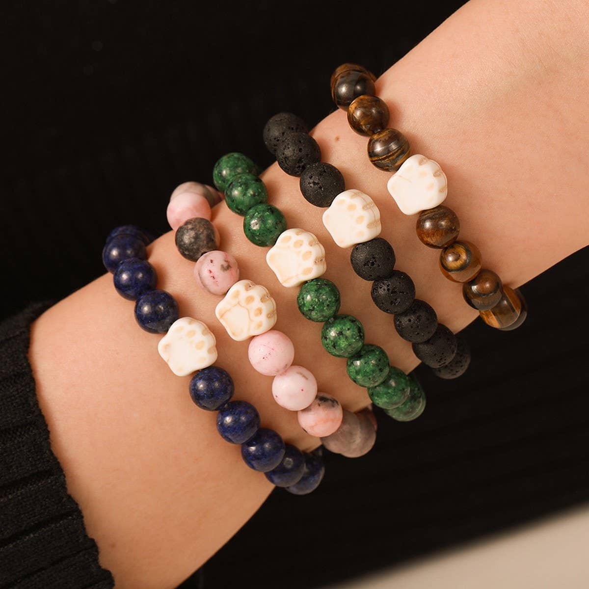 FASHIONABLE MARINE ANIMAL BRACELET SET_CWMM3539